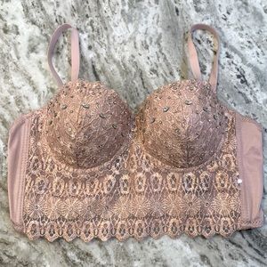 Windsor Plush Pink Corset Top